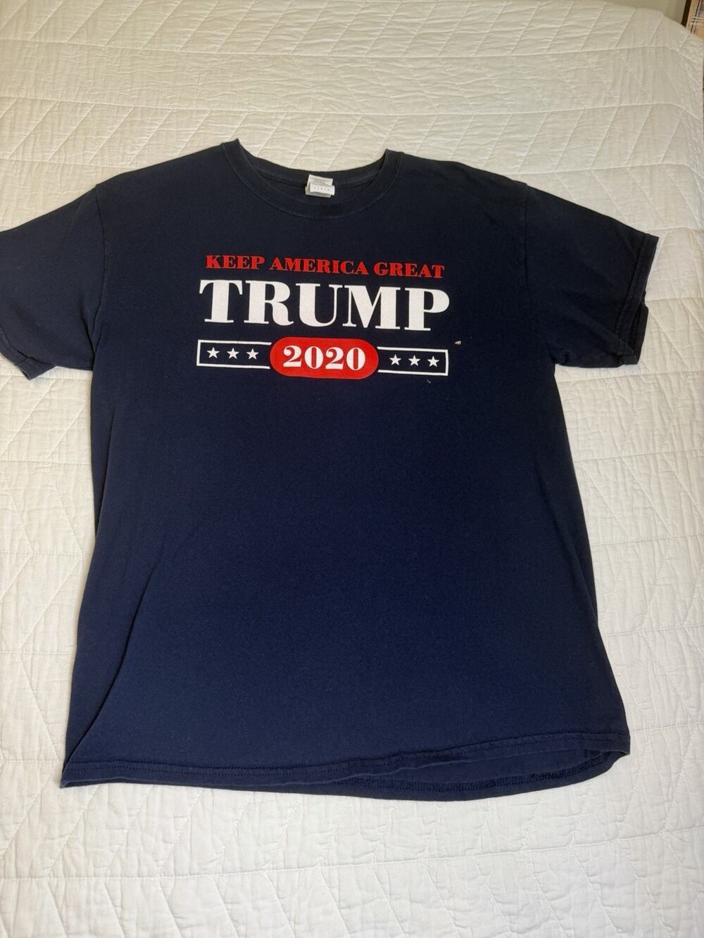 Trump 2020 tshirt "Keep America Great" Shirt Large MAGA Donald President